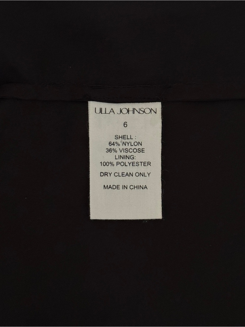 NWT Ulla Johnson Midi Lace Sleeveless Florelle Black Dress - Picture 7 of 7